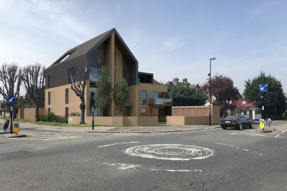 New homes and a roundabout