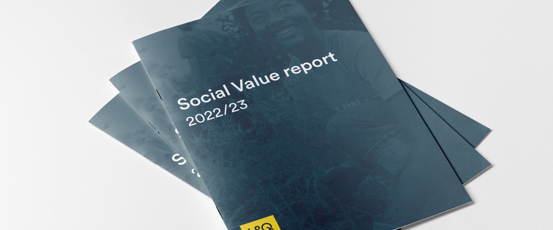 The front cover of L&Q's social value report