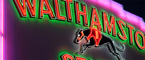 Walthamstow Stadium sign