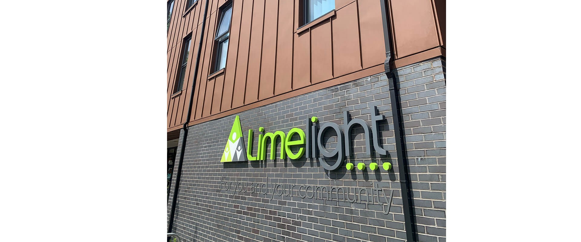 The front of the Limelight building