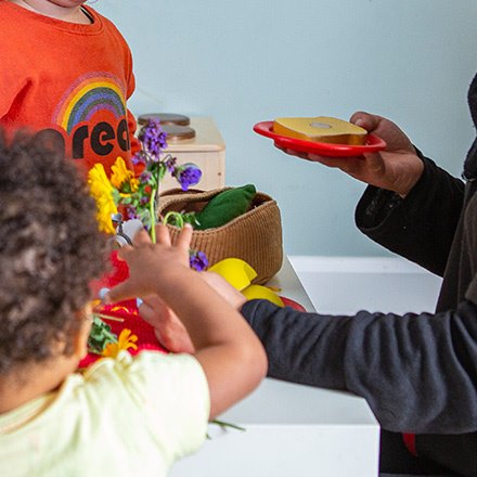 Children playing at Amaryllis Day Nursery