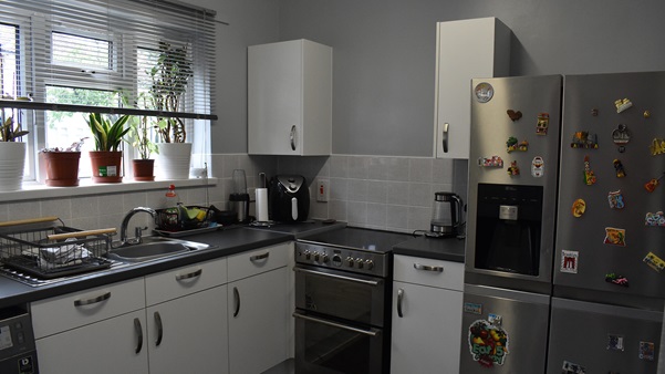 A newly refurbished kitchen
