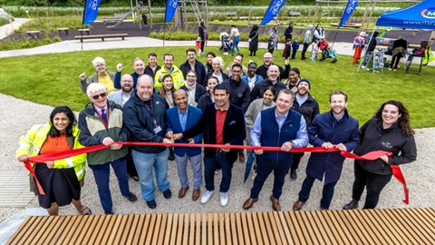 Councillors from Barking, Dagenham and Havering join L&Q and Countryside to open Central Park