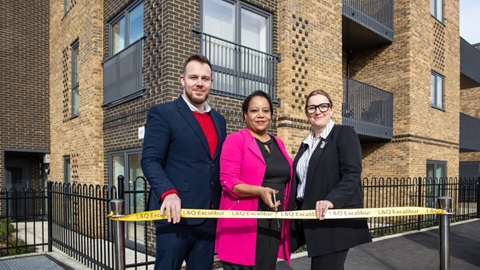 The Excalibur estate ribbon-cutting ceremony
