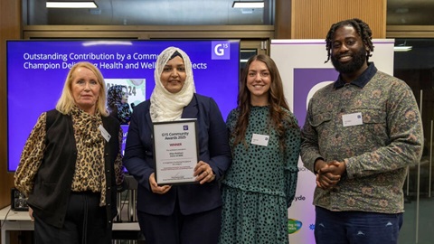 Aliya Bukhari, Voice of BME, L&Q’s Limelight health and wellbeing hub