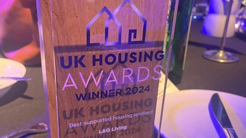 L&Q Living's Best Supported Living Landlord award