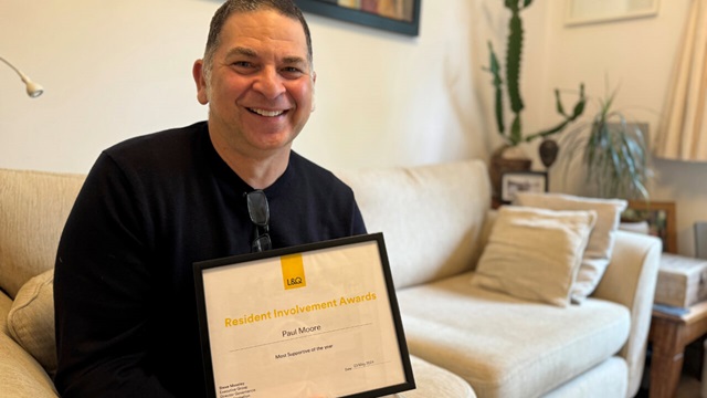Paul Moore: our ‘Most Supportive of the Year – helping new volunteers settle in’ award winner