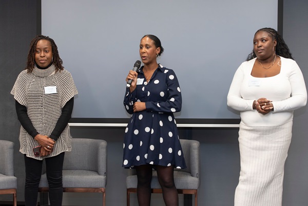 Past mentees sharing their experiences