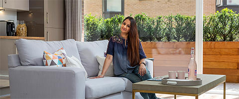 L&Q leaseholder in their home