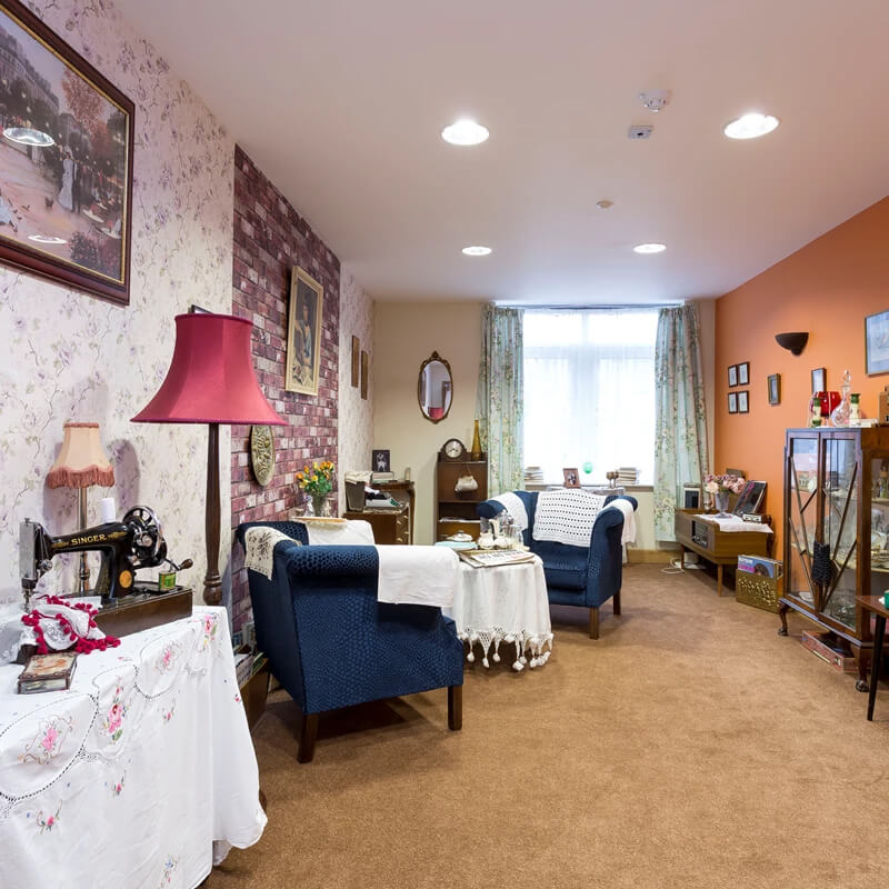 Reminiscence Room in our Fiona Gardens scheme