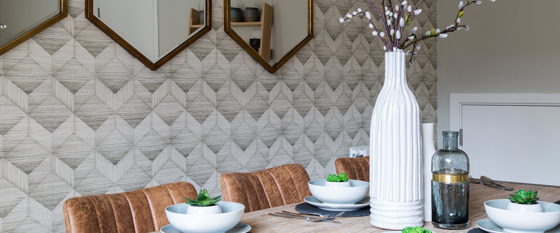 Kitchen table with display